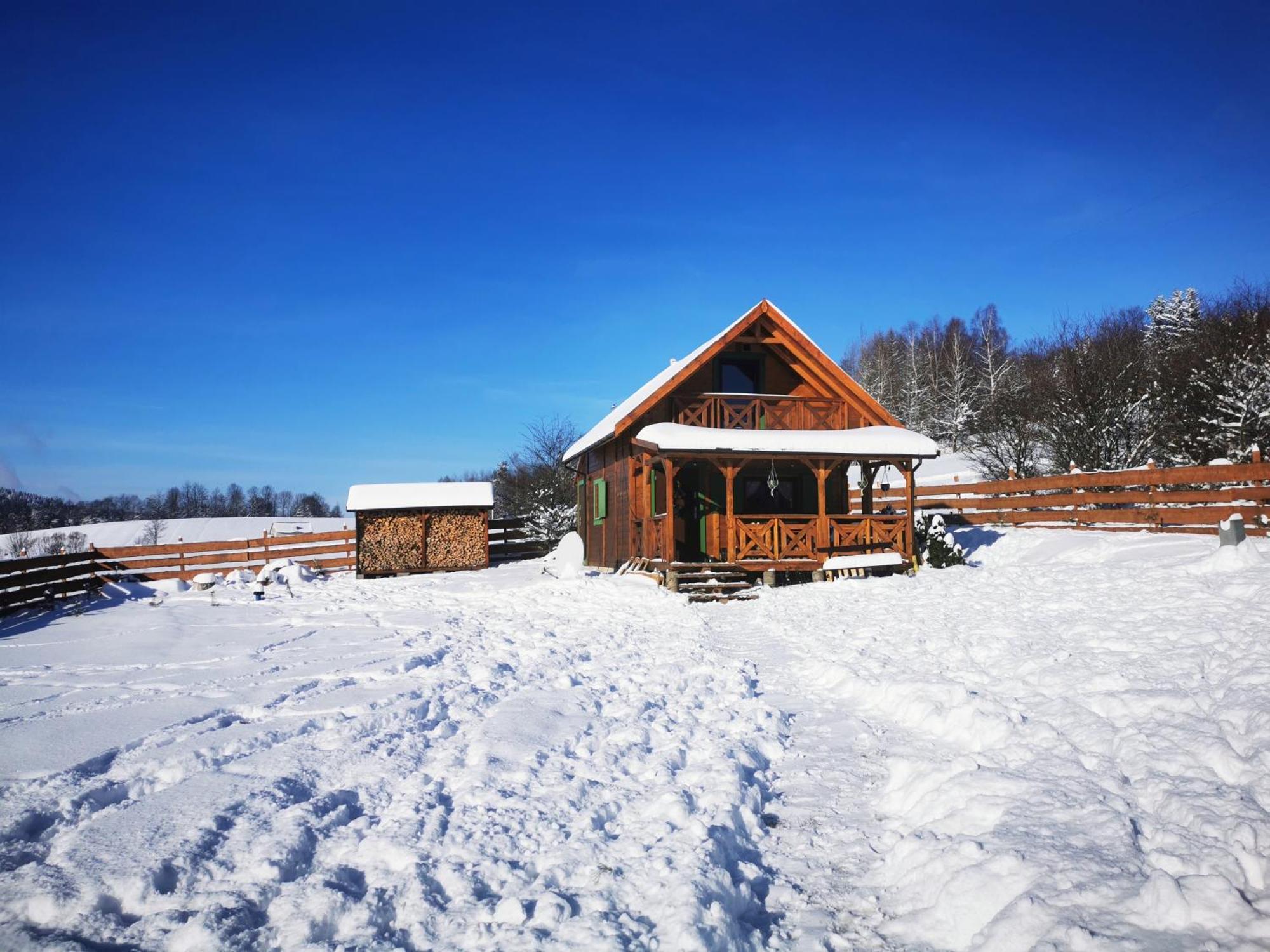 Legowisko Bieszczady Villa Ropienka Exterior photo